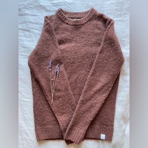Rust frank and oak sweater